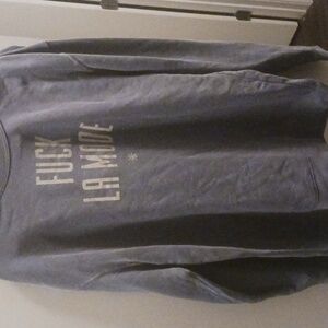 Fucklamode (Canada) LS Blue Sweatshirt